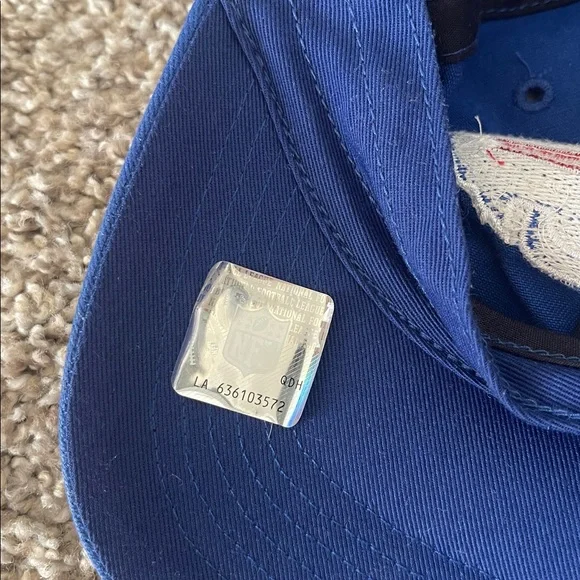 OTS Buffalo Bills Unstructured Sequin Logo Adjustable Women’s Hat - Picture 4 of 5